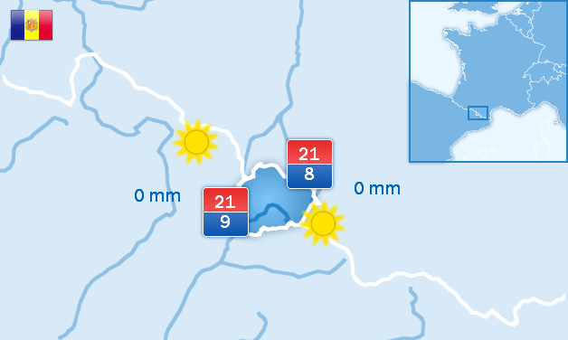 Weersverwachting voor vandaag Weersverwachting voor vandaag